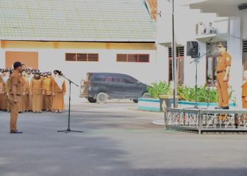 Staf Ahli Wali Kota Pimpin Apel Gabungan Pemko Binjai