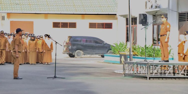 Staf Ahli Wali Kota Pimpin Apel Gabungan Pemko Binjai