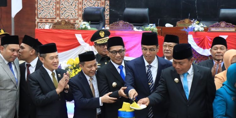 Wakil Wali Kota Binjai Hadiri Rapat Paripurna HUT Provinsi Sumut Ke-77