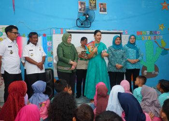 Ketua TP PKK Sumut Kunjungi Posyandu di Kota Binjai