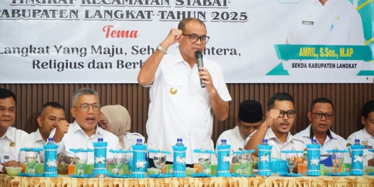 Pj. Bupati Langkat Hadiri Musrenbang Stabat, Serap Aspirasi Warga