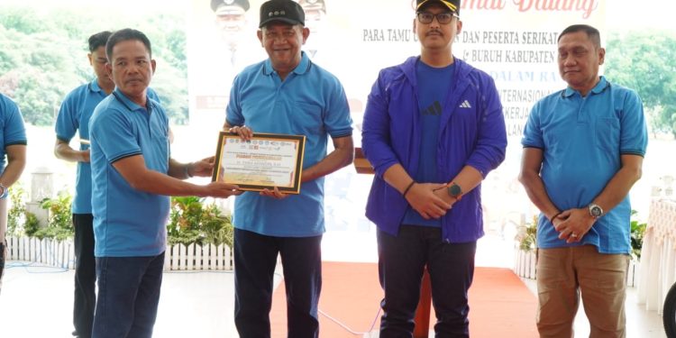 May Day di Langkat Meriah dan Kondusif, Bupati Langkat Syah Afandin Apresiasi Kaum Buruh