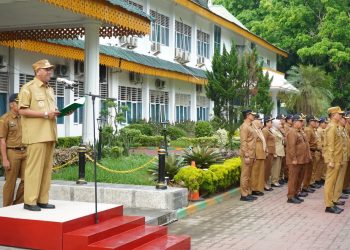 Bupati Langkat Syah Afandin Tegaskan ASN Harus Kompak, Bansos Harus Tepat Sasaran