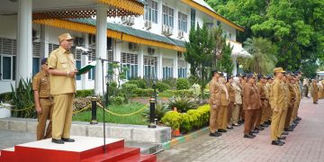 Bupati Langkat Syah Afandin Tegaskan ASN Harus Kompak, Bansos Harus Tepat Sasaran