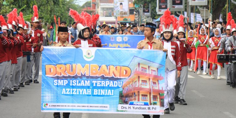 Wali Kota Lepas Pawai Ta’aruf MTQ Tingkat Kota Binjai Tahun 2025