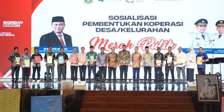 Wakil Wali Kota Binjai Ikuti Sosialisasi Percepatan Pembentukan Koperasi Desa/Kelurahan Merah Putih