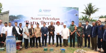 Peletakan Batu Pertama Ponpes Tahfidz Sulaimaniyah, Wawako Binjai: Menyiapkan Generasi yang Membawa Maslahat Bagi Umat