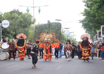 Kemeriahan Pawai Budaya Hari Jadi Ke 153 Kota Binjai 