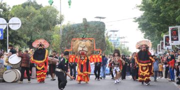 Kemeriahan Pawai Budaya Hari Jadi Ke 153 Kota Binjai 