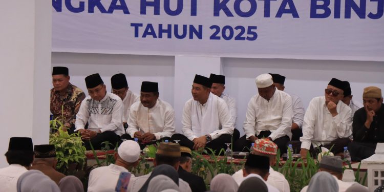 Peringati Hari Jadi Ke-153, Pemko Binjai Gelar Zikir dan Doa Bersama