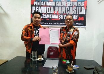 Hasan Maju Nyalonkan Diri Sebagai Ketua PP Sei Rampah
