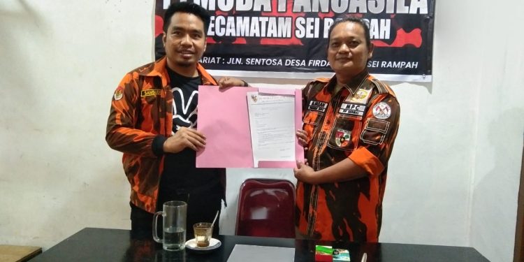 Hasan Maju Nyalonkan Diri Sebagai Ketua PP Sei Rampah