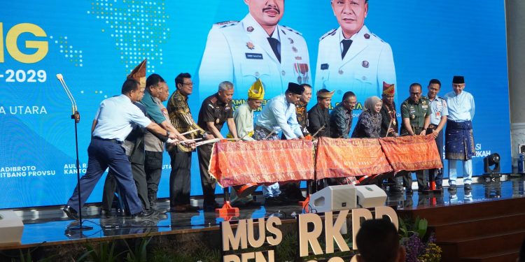 Musrenbang RPJMD Sumut, Syah Afandin Siap Sinergi Wujudkan Indonesia Emas 2045