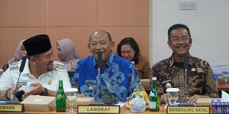 Bupati Langkat Syah Afandin Dukung Transformasi Kepemimpinan Bank Sumut