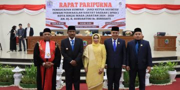 Hadiri Pelantikan Ketua DPRD Kota Binjai, Wali Kota Sampaikan Harapan Kolaborasi