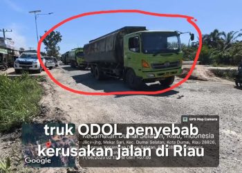 Digesa Perbaikan Ruas Jalan Bukit Timah Polres Dumai Berkolaborasi Dengan Dinas PUPR dan PHR 