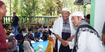 Bupati Langkat Syah Afandin Santuni 500 Anak Yatim di Pantang Suluk Akbar Muharram