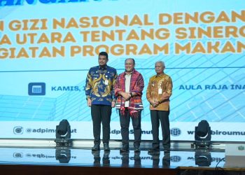 Wali Kota Binjai Hadiri Penandatanganan MoU Antara Badan Gizi Nasional dan Pemprov Sumut untuk Program Makan Bergizi Gratis