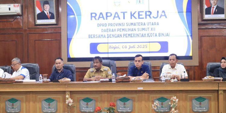 Pemko Binjai Terima Kunjungan DPRD Sumut Dapil XII, Bahas Isu Strategis Daerah