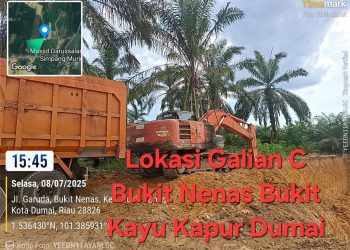 Aktivitas Galian C Bukit Nenas Diduga Tanpa Izin Mendapat Lampu Hijau