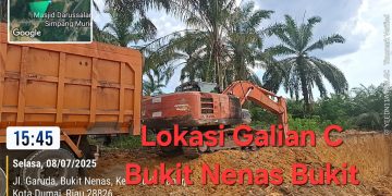 Aktivitas Galian C Bukit Nenas Diduga Tanpa Izin Mendapat Lampu Hijau