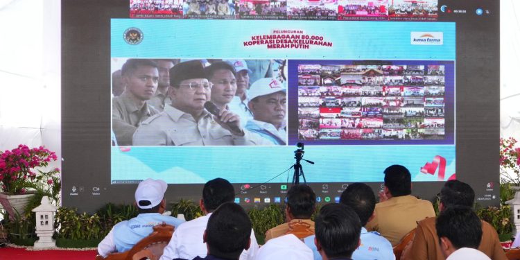 Wujudkan Ekonomi Kerakyatan, Pemko Binjai Resmikan Koperasi Merah Putih