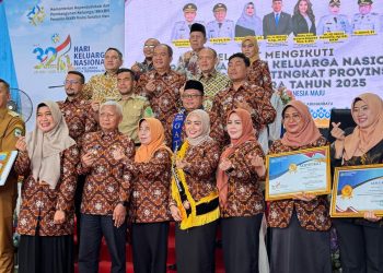 Ketua TP PKK Kota Binjai Hadiri Puncak Peringatan Harganas ke-32 Tingkat Provinsi Sumut