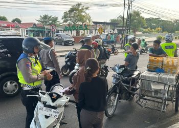 11 Hari Ops Toba, Polisi Binjai Tindak 517 Pelanggaran