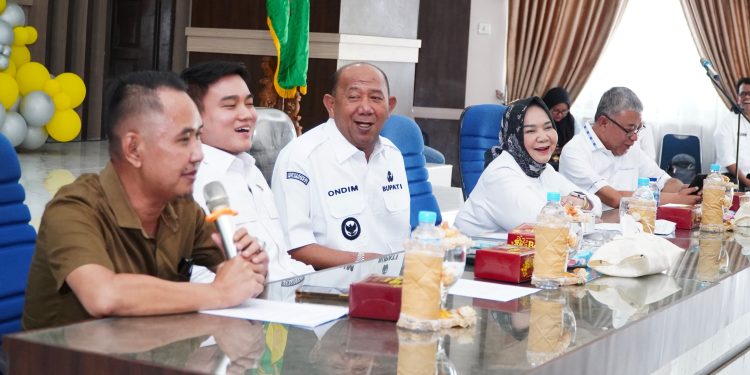 Bupati Syah Afandin Sambut DPRD Sumut, Bahas Sinergi Pembangunan Langkat