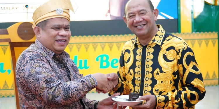 Syah Afandin Sambut Hangat Kajari Baru, Apresiasi Kinerja Kejaksaan Negeri Langkat