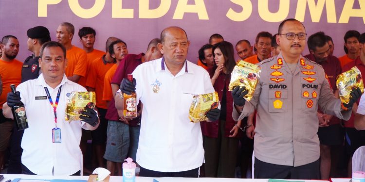 Bupati Langkat Syah Afandin Apresiasi Poldasu dan Polres Langkat Ungkap 429 Kasus Narkoba