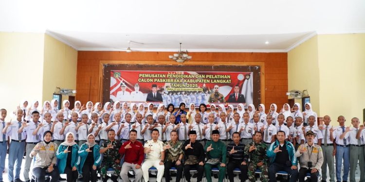 Diklat Paskibraka Langkat 2025 dibuka: 58 Pelajar Terpilih Siap Kibarkan Sang Merah Putih