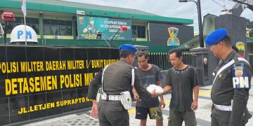 Denpom 1/5 Medan Gelar Kegiatan Berbagi Jumat Berkah