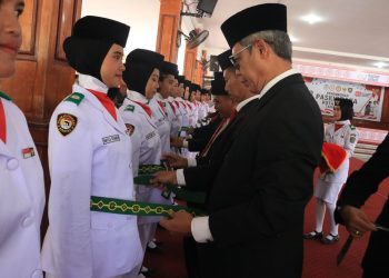 Wali Kota Binjai Kukuhkan 62 Anggota Paskibraka Tahun 2025