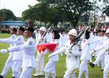 Pemko Binjai Gelar Upacara Peringatan HUT Ke-80 RI