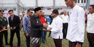 Peringatan HUT Ke-80 RI, Wawako Serahkan SK Remisi Kepada Warga Binaan Lapas Kelas IIA Binjai