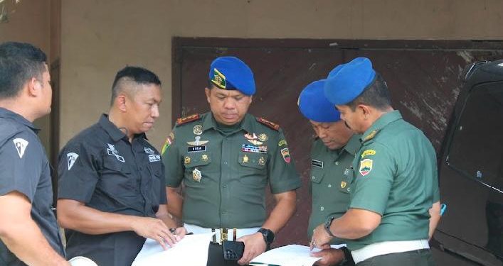 Denpom 1/5 Medan Gelar Rekontruksi Kasus Oknum TNI Bunuh Istri Di Sei Semayang