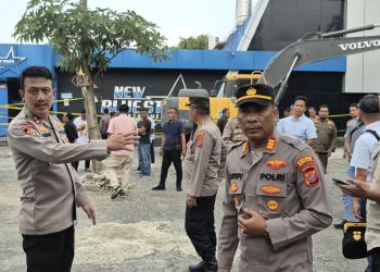 Kapolres Binjai Kawal Proses Eksekusi Bangunan Dua Diskotik di Deliserdang dan Langkat 