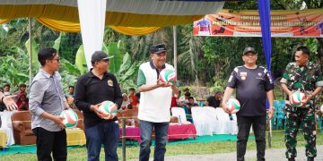 Syah Afandin Buka Turnamen Voli Bahorok Bersatu, Dorong Lahirnya Bibit Atlet Langkat