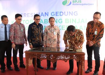 Wali Kota Binjai Resmikan Gedung Baru Kantor BPJS Ketenagakerjaan Cabang Binjai