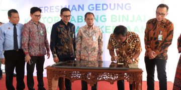Wali Kota Binjai Resmikan Gedung Baru Kantor BPJS Ketenagakerjaan Cabang Binjai