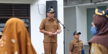 Pemko Binjai Gelar Apel Gabungan, Sekda Tekankan Tugas Pelayanan Publik