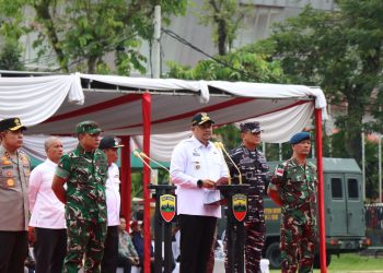 Wali Kota Binjai Ikuti Apel Gelar Pasukan Patroli Gabungan Jelang HUT TNI ke-80