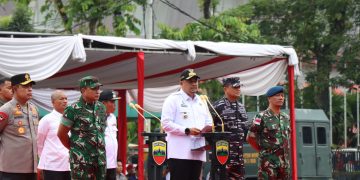 Wali Kota Binjai Ikuti Apel Gelar Pasukan Patroli Gabungan Jelang HUT TNI ke-80