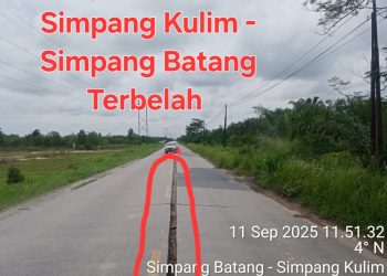 Rekonstruksi Jalan Nasional Simpang Kulim – Simpang Batang TA 2024 Diduga Akal Akalan BPJN Wil I Riau Pengguna Jalan Terancam
