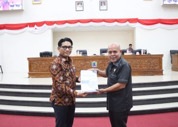 Wakil Wali Kota Binjai Hadiri Rapat Paripurna Penyampaian Ranperda Perubahan APBD 2025