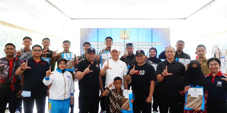 Semarakkan Haornas ke-42, Pemkab Langkat Selenggarakan Jalan Santai dan Apresiasi Atlet Berprestasi