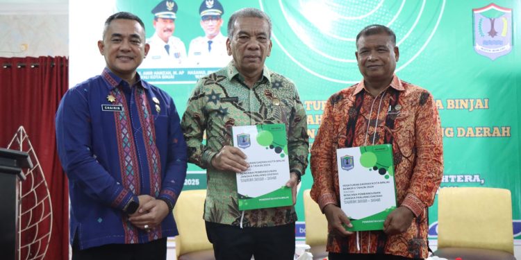 Perkuat Komitmen Pembangunan, Pemkot Binjai Sosialisasikan RPJPD 2025–2045
