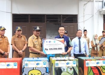 Apel Gabungan Pemko Binjai Dirangkai Penyerahan CSR Bank Sumut