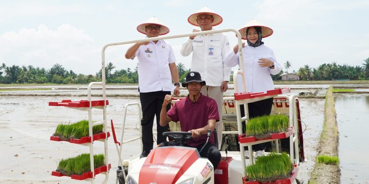 Bupati Apresiasi BI Dukung Klaster Padi untuk Perkuat Ketahanan Pangan Langkat